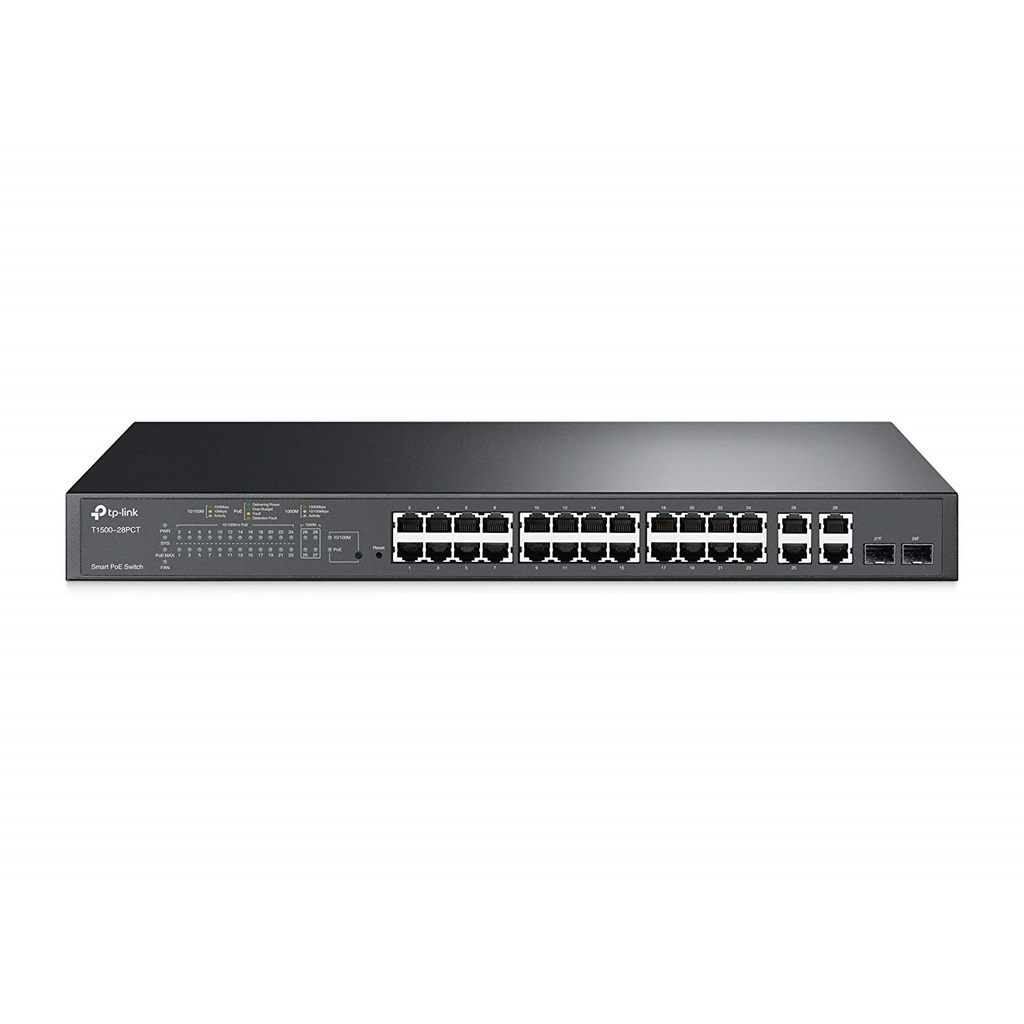 TP-LINK OMADA TL-SL2428P 24 PORT 10/100 POE+ 2 X SFP قابل للإدارة DESKTOP SWITCH