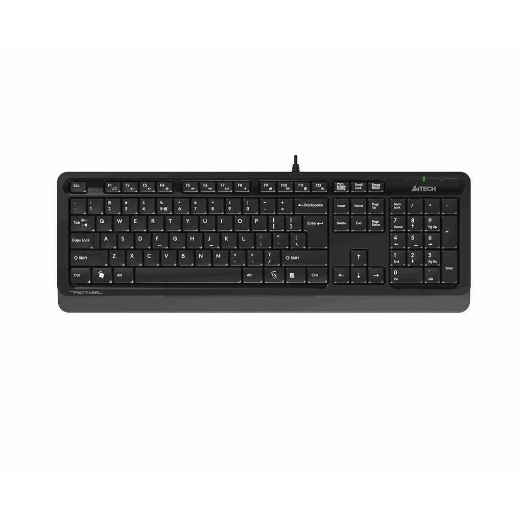 A4 TECH FK10 TR USB Мультимедиа Серый Q Клавиатура