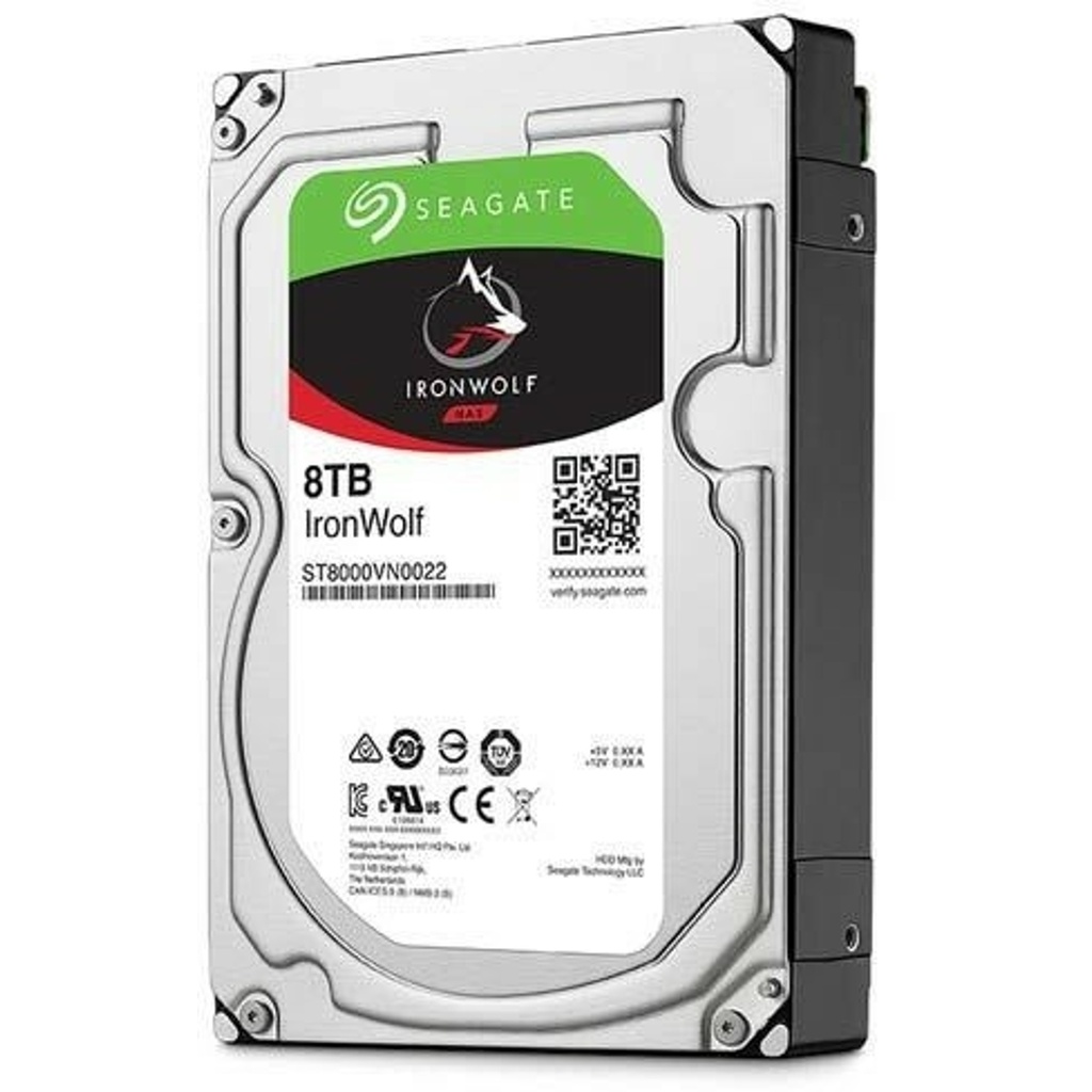 SEAGATE IRONWOLF 8TB 7200RPM 256MB SATA3 ST8000VN004 NAS HDD Official Distributor Warranty