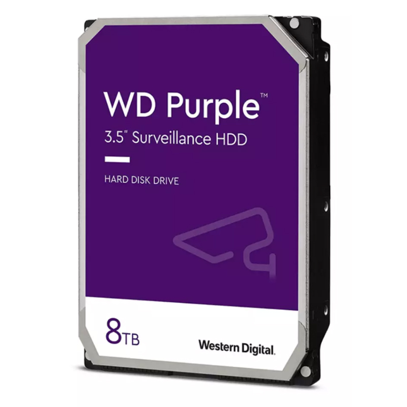 WD PURPLE 8TB 5640RPM 128MB SATA3 WD84PURZ 7/24 HDD Official Distributor Warranty
