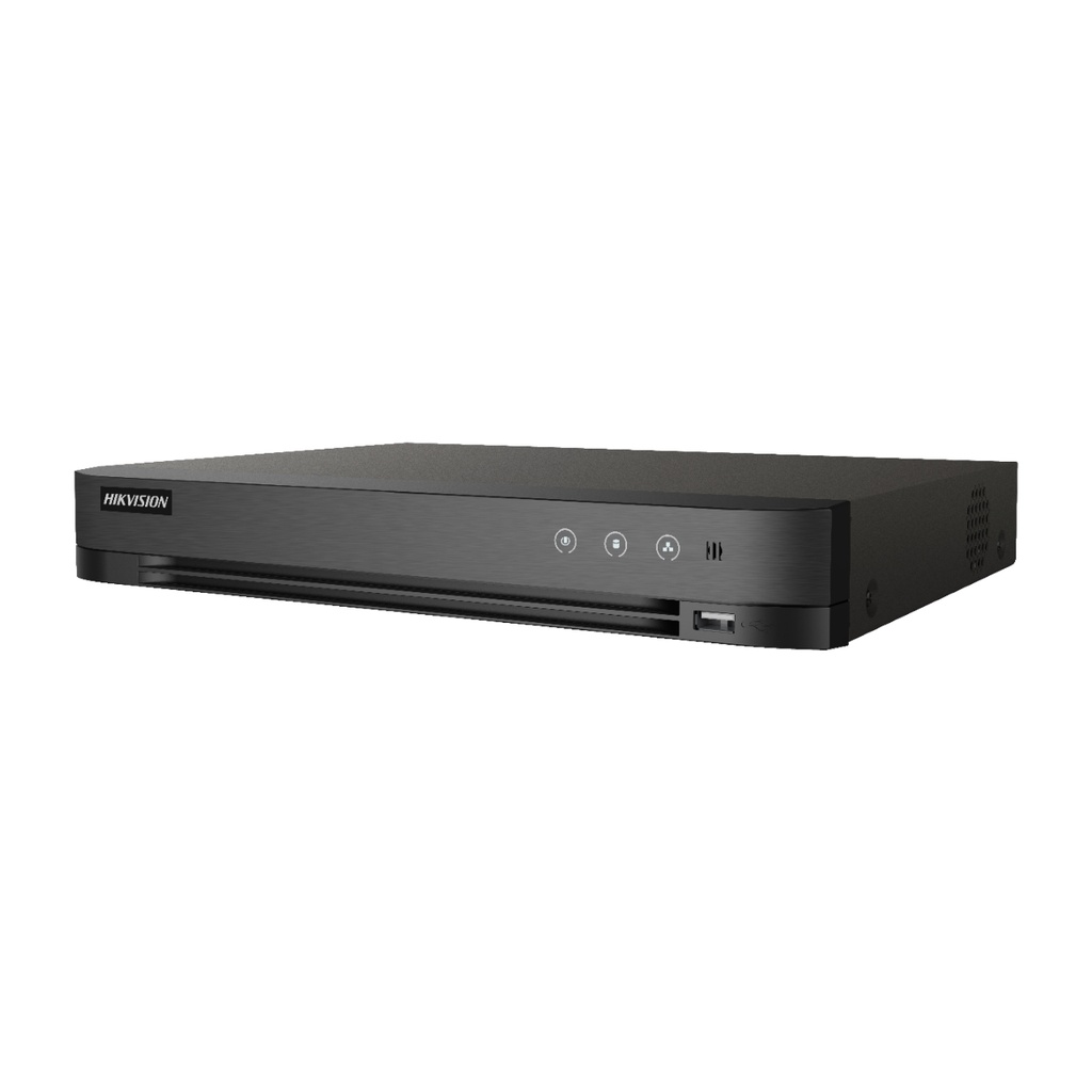 HIKVISION DS-7204HQHI-K1 4 Канал 3MP 4xSES 1xVGA 1xHDMI 3MP HD-TVI,CVI,AHD,ANALOG Гибридный DVR Видеорегистратор