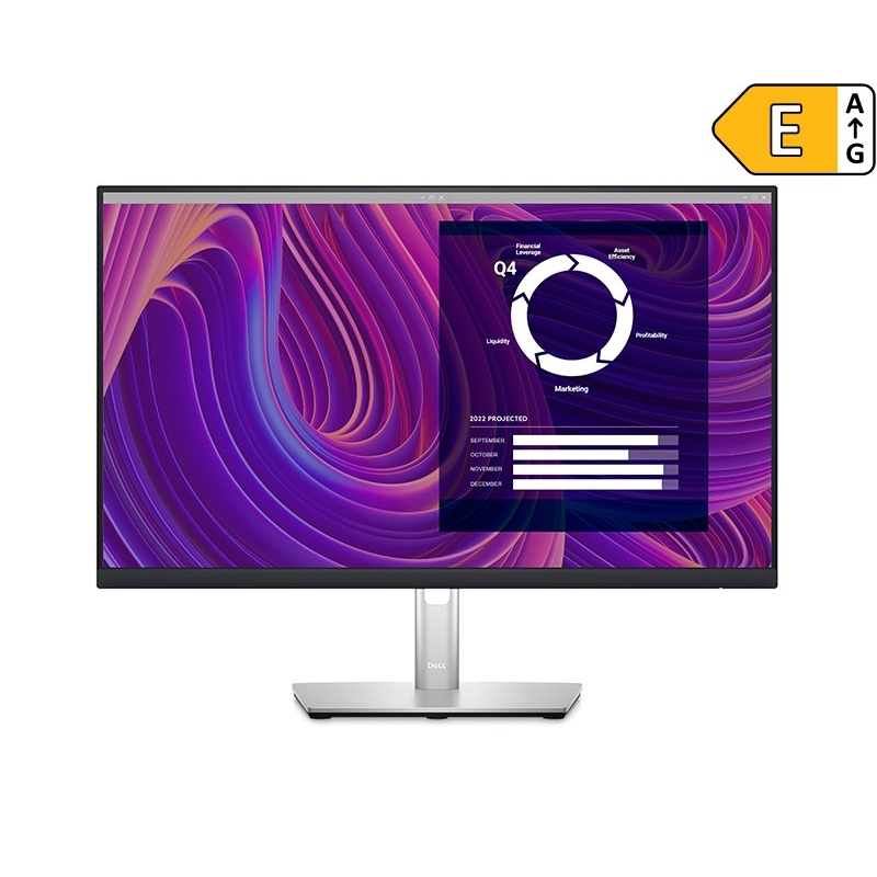 DELL P2423D 23.8" 8MS 2K 2560x1440 HDMI/DP PIVOT 60HZ Black FULL HD IPS Monitor