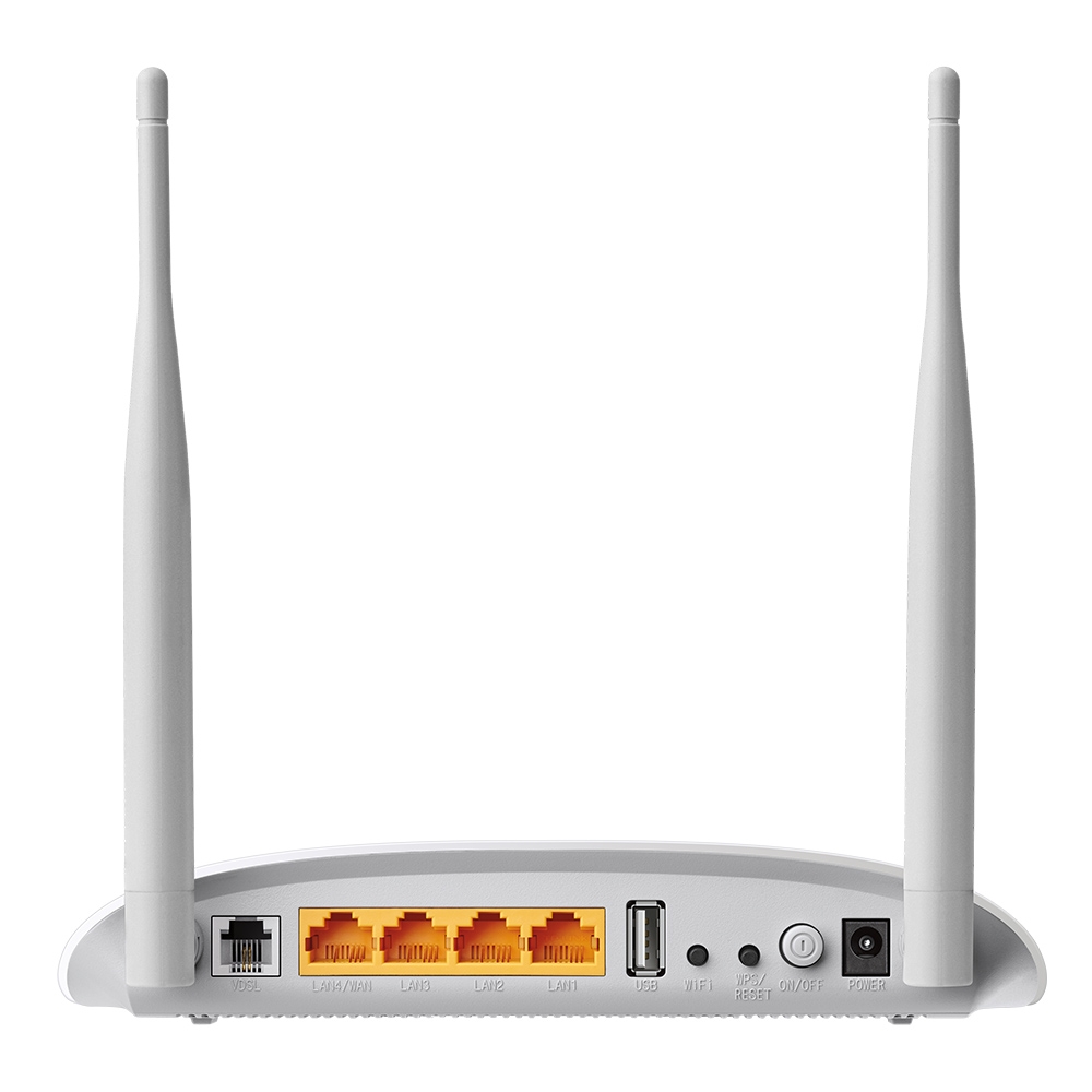TP-LINK TD-W9970 300MBPS 4 PORT 2 ANTEN 5DBI FİBER DESTEKLİ Беспроводной VDSL2/ADSL2+ MODEM ROUTER