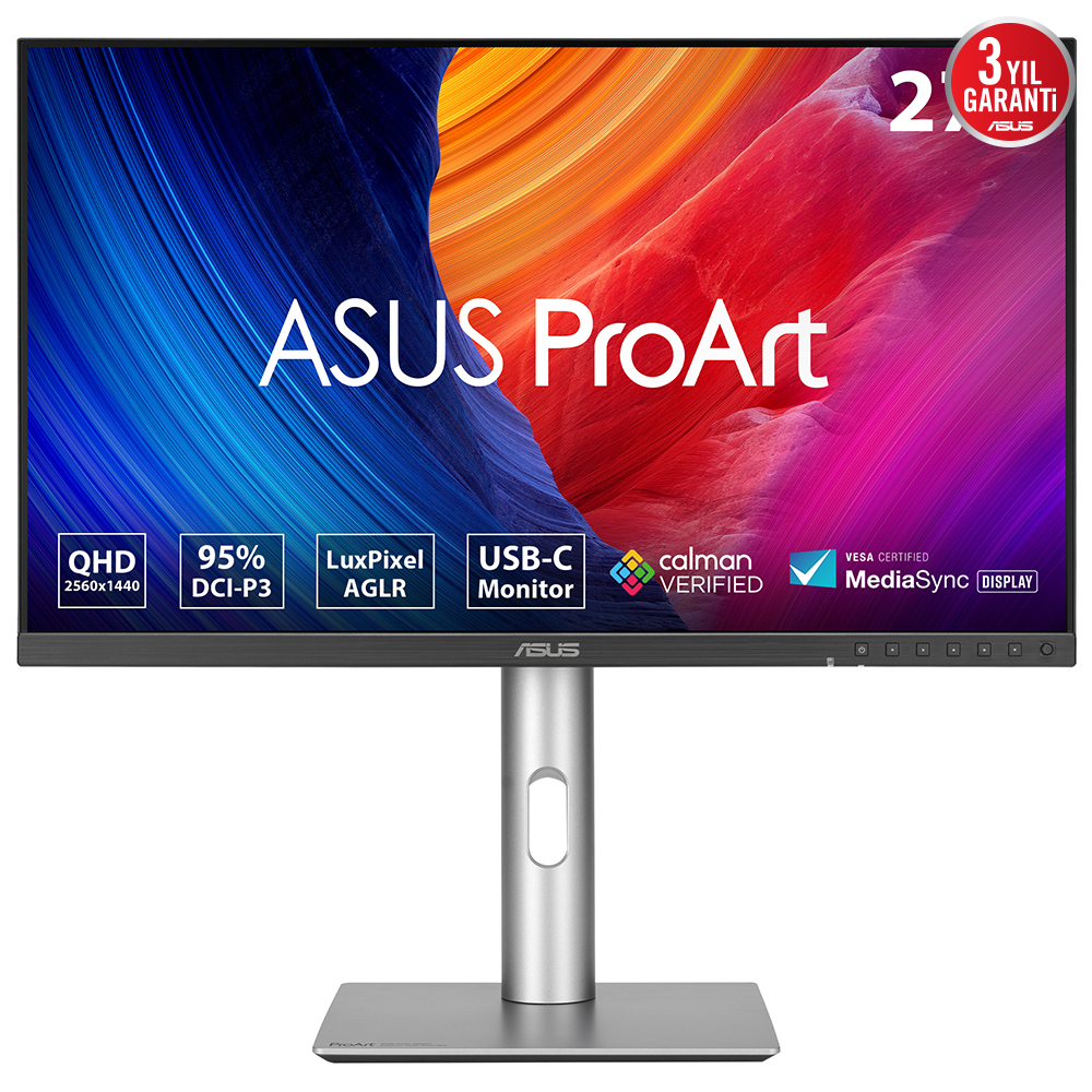 ASUS PROART PA278CFRV 27" 5MS 2K 2560x1440 DP/HDMI/DVI VESA MM LED Монитор