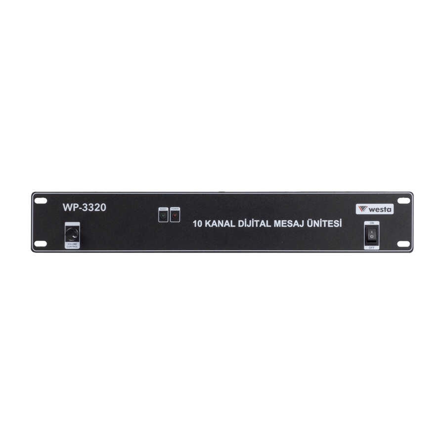 WESTA WP-3320 10 KONTAK ACİL ANONS KAYIT ÜNİTESİ