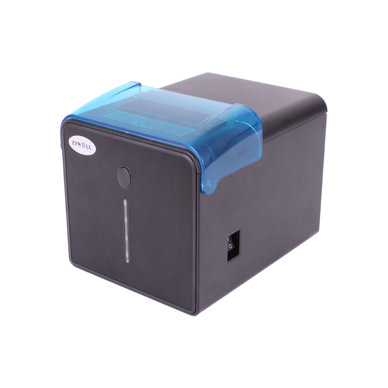 ZYWELL ZY905 THERMAL / OTOMATİK KESİCİLİ USB+ETHERNET SLİP / FİŞ Принтер 230MM/s / 80MM Черный