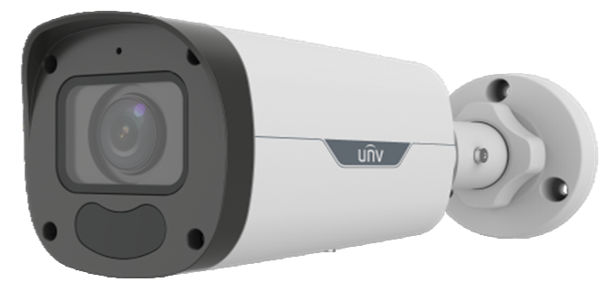 UNV Uniview IPC2322LP-ADEZK-DI 2 MP IR BULLET моторизованный объектив IP Camera, With Audio (2.8-12mm)