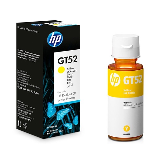 [10871] HP M0H56A GT52 أصفر حبر