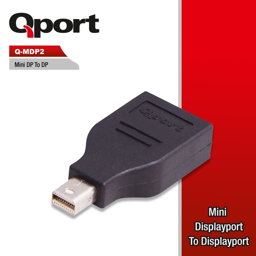 [11521] QPORT Q-MDP2 MINI DISPLAY TO DISPLAY محول محول