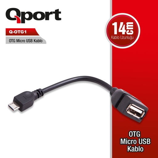 [11517] QPORT Q-OTG1 OTG TO MICRO USB Переходник Адаптер питания