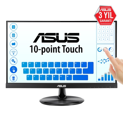[11514] ASUS VT229H 21.5" 5MS 1920x1080 VGA/HDMI VESA MM شاشة لمس LED شاشة