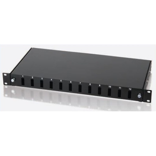 [12288] ODS 10F-SB1U12PSCDX-REA 1U 19" 12 PORT SC DX RACK Тип DUBLEX PATCH PANEL