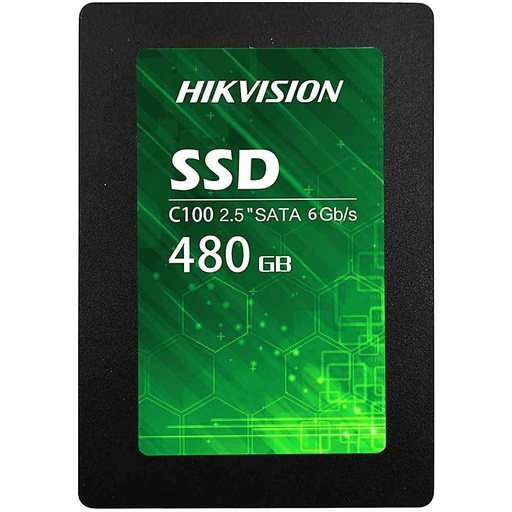 [13529] HIKVISION HS-SSD-C100/480G 480GB 550/470MBs SATA 3.0 SSD C100