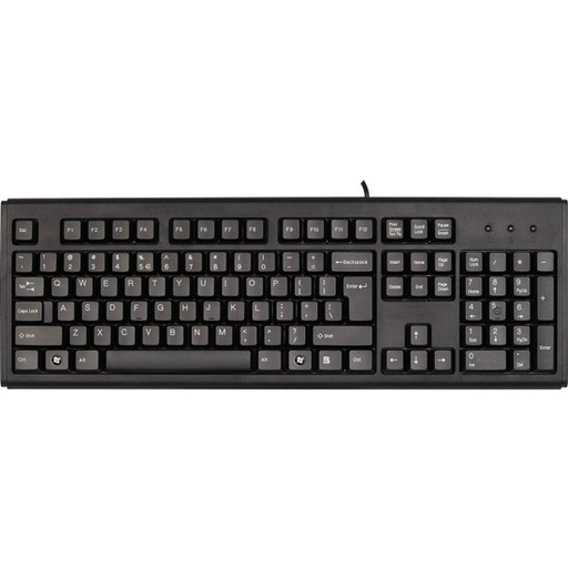 [13346] A4 TECH KM720 USB وسائط متعددة أسود Q لوحة مفاتيح