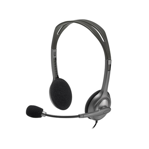 [13261] LOGITECH H111 Серый С микрофоном Наушники 981-000593