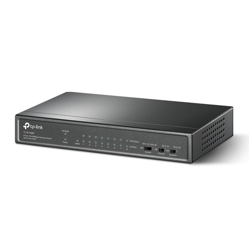 [14690] TP-LINK TL-SF1009P 9 PORT 10/100 POE 65W FAST ETHERNET DESKTOP SWITCH