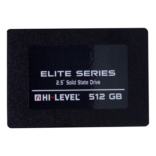 [14375] HI-LEVEL ELITE SERIES 512GB 560/540MB/s 2.5" SSD HLV-SSD30ELT/512G