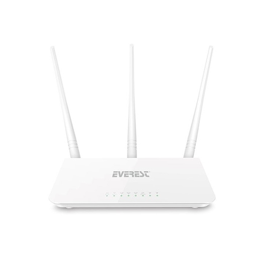 [13859] EVEREST WIRELESS N300 EWR-F303 300MBPS 4 PORT 3 ANTEN 2.4GHz INDOOR ROUTER
