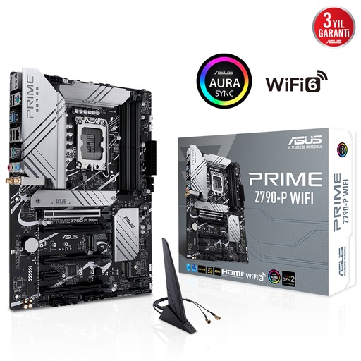[19216] ASUS PRIME Z790-P WIFI 4xDDR5 HDMI/DP 3xM.2 1xGLAN 1700P Материнская плата
