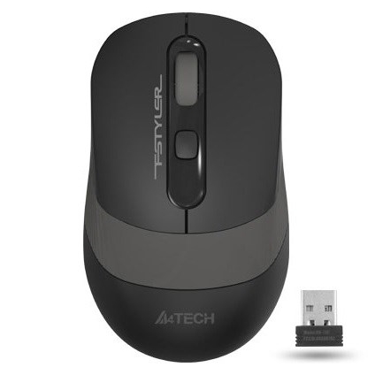 [19030] A4 TECH FG10S Wireless 2000DPI Grey Silent MOUSE