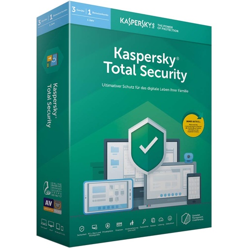 [17231] KASPERSKY TOTAL SECURITY KUTU 1 KULLANICI 1 YIL