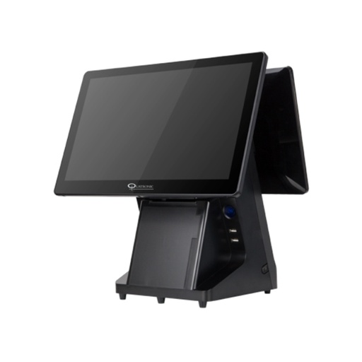 [17792] QUATRONIC DEX1561-D / 14" M.EKRANLI 15.6"/J1900/4GB/256SSD Сенсорный POS-терминал