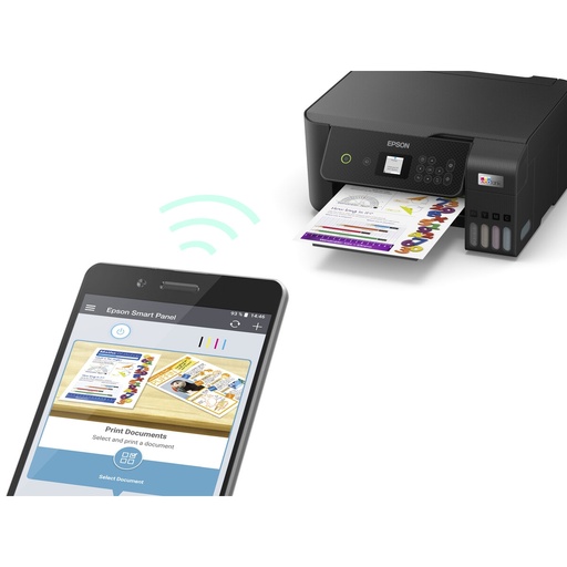 [18348] EPSON C11CJ66407 ECOTANK L3260 TANKLI طابعة ماسح ضوئي FOTOKOPİ USB/WIFI A4