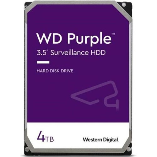 [20715] WD PURPLE 4TB 5400RPM 256MB SATA3 WD43PURZ 7/24 HDD ضمان الوكيل الرسمي المعتمد