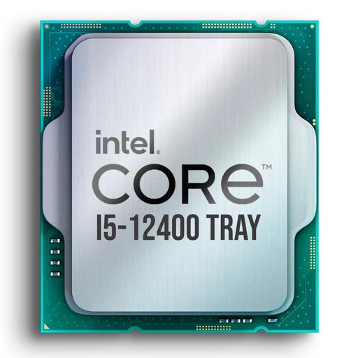 [19604] INTEL ALDER LAKE I5-12400 2.50GHz 18MB 1700p TRAY معالج