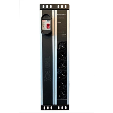[20062] TRIMBOX GNDRK6 6LI RACK كابينة مقبس