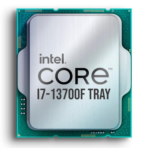 [20893] INTEL RAPTOR LAKE I7-13700F 2.10GHz 30MB 1700p TRAY معالج