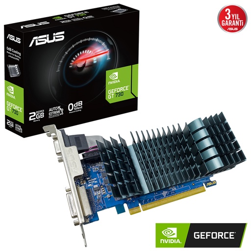 [20554] ASUS GT730-SL-2GD3-BRK-EVO GT730 2GB GDDR5 64Bit VGA/DVI/HDMI 16X