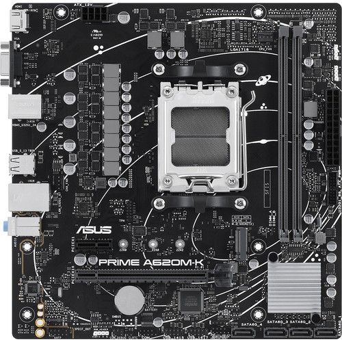 [20549] ASUS PRIME A620M-K 2xDDR5 VGA HDMI 1xM2 AM5 Motherboard