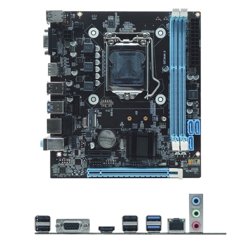 [20847] AXLE AX-MBAIH81T H81 2xDDR3 VGA+HDMI 1xM.2 1150 PIN لوحة أم