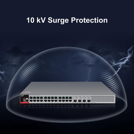 [20855] RUIJIE RG-S2915-24GT4MS-L 24 PORT 10/100/1000 4 X SFP قابل للإدارة RACK MOUNT SWITCH
