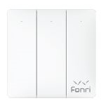 [19736] FONRİ S1N3G WIFI Wireless Smart Touchscreen ÜÇLÜ DUVAR ANAHTARI
