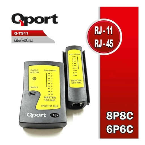 [20148] QPORT Q-TS11 Cable TESTER