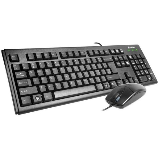 [488] A4 TECH KM-72620D تركي USB وسائط متعددة أسود Q لوحة مفاتيح وفأرة