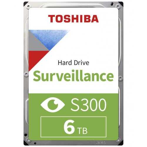 [16160] TOSHIBA S300 6TB 5400RPM 256MB SATA3 6Gbit/sn HDWT860UZSVA 7/24 HDD ضمان الوكيل الرسمي المعتمد