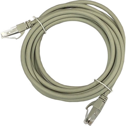 [22568] AGER AC-602-030 3 MT UTP CAT6 PATCH Cable Grey Cu, LSZH AWG 26/7