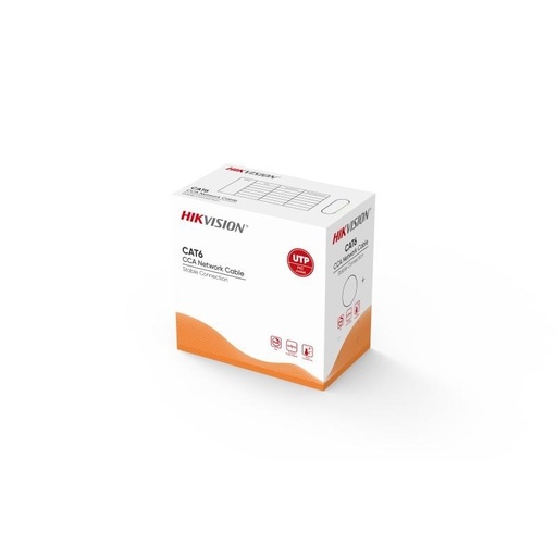 [22776] HIKVISION DS-1LN6UU/CCA 305 MT U/UTP CAT6 NETWORK Кабель Серый 23 AWG