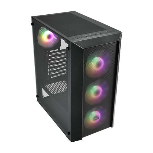 [22933] FSP CMT318 750W 80+ GEN5 4x FAN E-ATX أسود GAMING صندوق الكمبيوتر