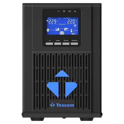 [23642] TESCOM NEOLINE 3KVA 6x12V/9AH 1F/1F Online UPS 900040102