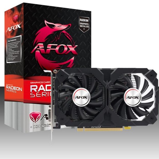 [23373] AFOX AFRX550-4096D5H2-V4 RX 550 4GB DDR5 128Bit VGA/DVI/HDMI 16X