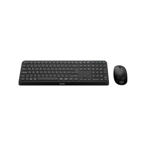 [23904] PHILIPS SPT6407 Беспроводной STANDART Черный Q Клавиатура и мышь