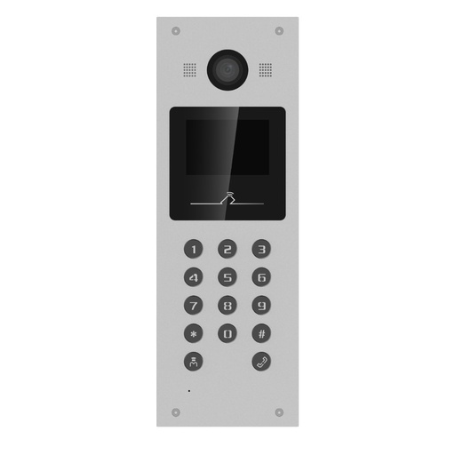 [23937] HIKVISION DS-KD3003-E6 APARTMAN نوع FİZİKİ BUTON IP INTERCOM وحدة خارجية