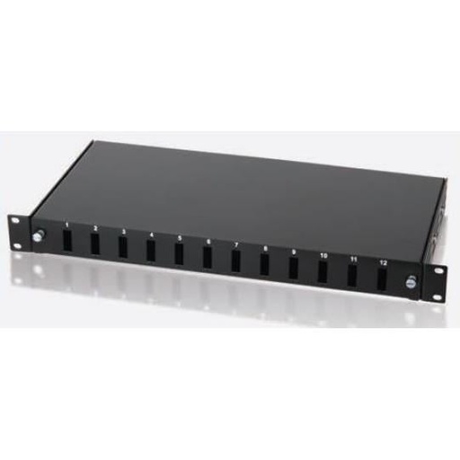 [22593] ERAT 1U 19" 12 PORT LC DX RACK Type DUBLEX PATCH PANEL