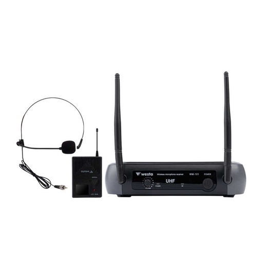 [24070] WESTA WM-101T 1 RECEIVER 1 YAKA Microphone SETİ