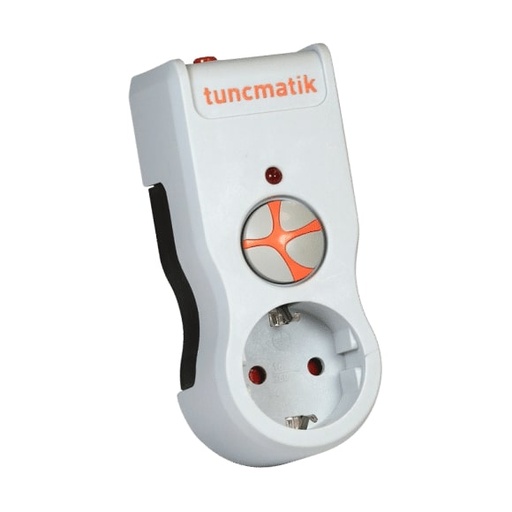 [24369] TUNÇMATİK POWERSURGE TSK19019 1050 JOULES 1'Lİ Белый AKIM С защитой Розетка