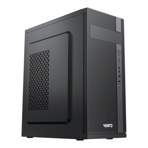 [24411] VENTO VS115F 550W 1x8CM FAN ATX 1xUSB2.0/1xUSB3.0 Черный Корпус